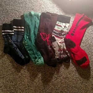 Mens nike and stance socks
